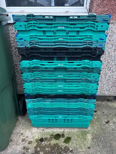 Photo of free Stacking crates (Clipstone, Mansfield) #1
