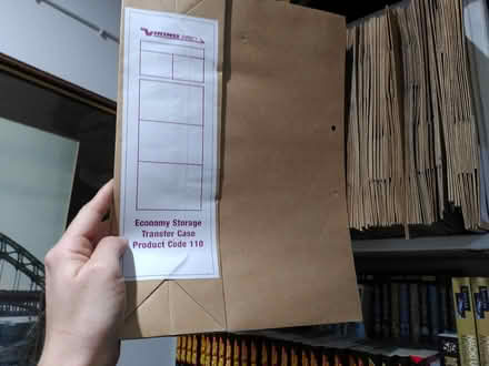 Photo of free Loads of empty A4 folders for storage (Surrey Quays SE16) #1