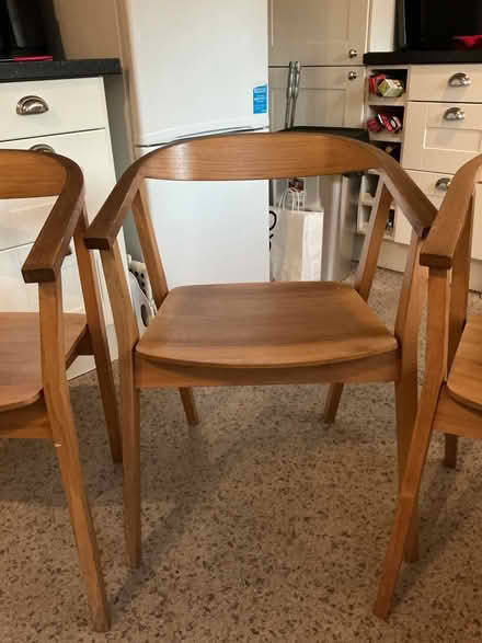 Photo of free 3 kitchen chairs (Cheshunt EN8) #1