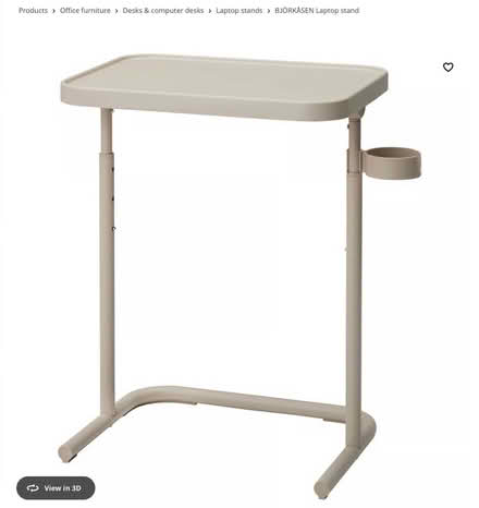 Photo of free IKEA Laptop table (G45, Castlemilk) #1