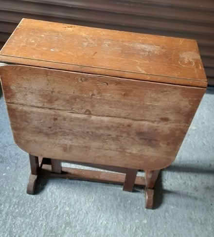 Photo of free Solid wooden gateleg drop leaf table (Byfleet KT14) #2