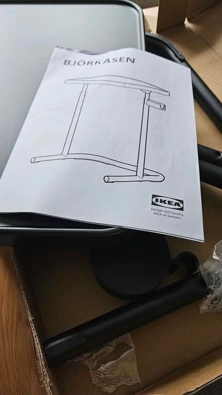 Photo of free IKEA Laptop table (G45, Castlemilk) #4