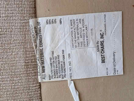 Photo of free Swivel Rocker Chair (West of Walmart) #3
