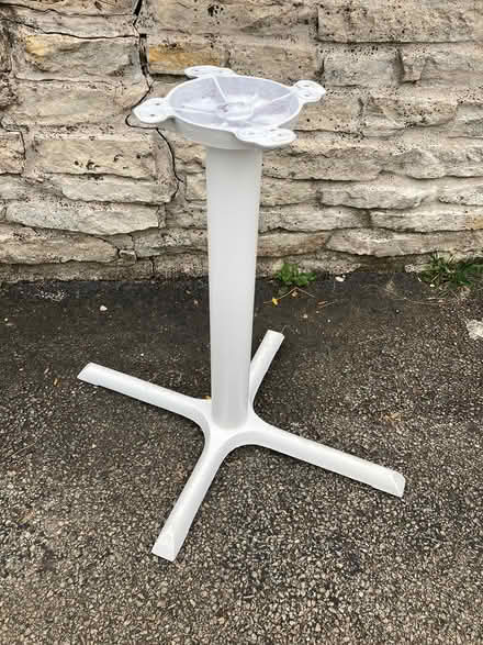 Photo of free Heavy (iron) table base (Downers Grove, south side) #1