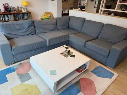 Photo of free Huge corner sofa (Little Lyth SY3) #1