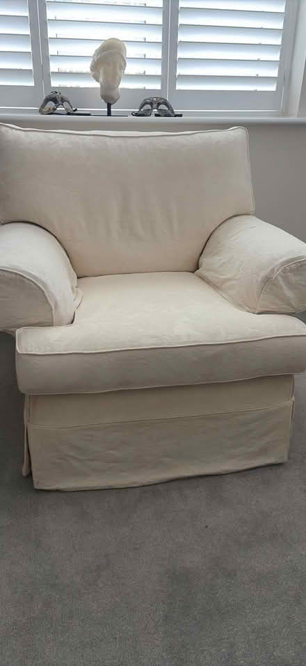 Photo of free Four piece cream sofa set (Runwell SS11) #1