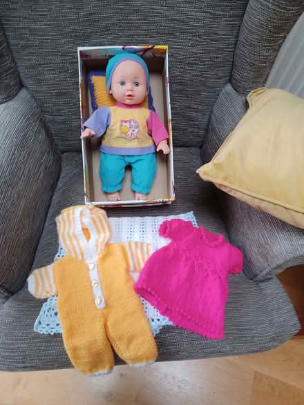 Photo of free Doll in Shoe box bed (Oxhey Hall WD19) #1