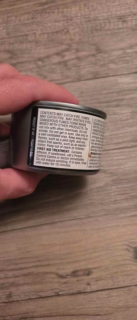 Photo of free Sterno (1 Can) (West End, San Rafael) #4