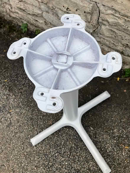 Photo of free Heavy (iron) table base (Downers Grove, south side) #2