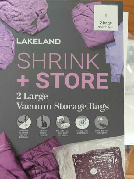 Photo of free Shrink storage bags (Kendal LA9) #1