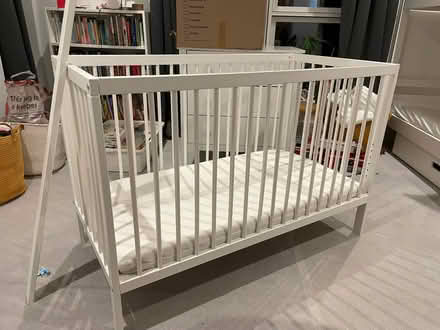 Photo of free Baby cot with mattress (Beulah Hill SE19) #1