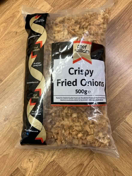 Photo of free Large bag fried onions unopened (Shoreham By Sea BN43) #1