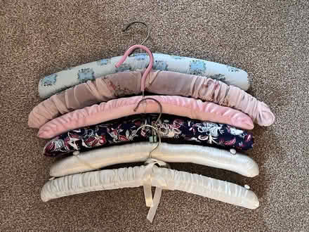 Photo of free 6 decorative fabric hangers (Solihull b92) #1
