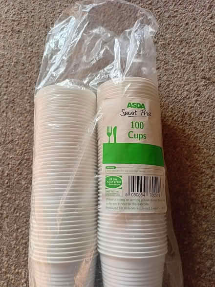 Photo of free Plastic cups (Harrogate. HG1.) #2