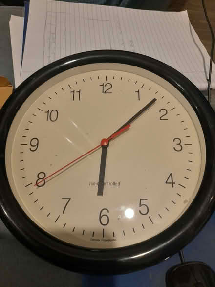 Photo of free Radio controlled wall clock (Bocking CM7) #1