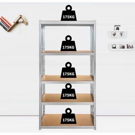 Photo of free Heavy duty 5-tier shelving 60x69x200 (Wivenhoe CO7) #1