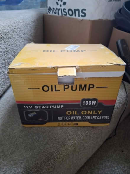 Photo of free Oil pump (Letchworth SG6) #1