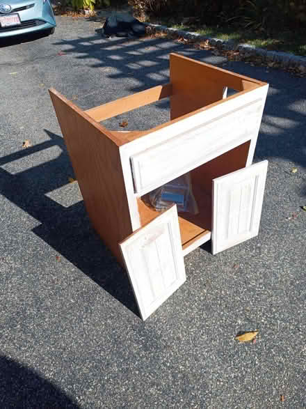 Photo of free Real wood vanity (winchester) #1