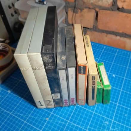 Photo of Reel to reel audio tapes. (Kingsway BA2) #1