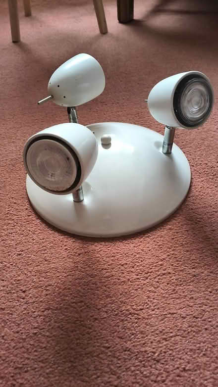 Photo of free Triple led ceiling light fitting (Menzieshill DD2) #1