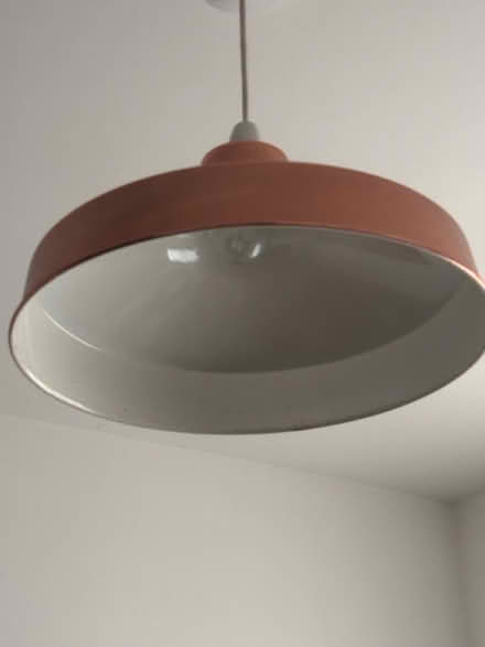 Photo of free Bronze coloured ceiling lampshade (Ellesmere Port) #1