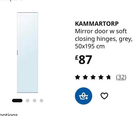 Photo of free IKEA mirror wardrobe doors (Colney Hatch N10) #1