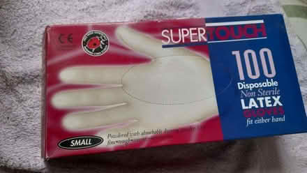 Photo of free Opened box of Latex gloves (Byfleet KT14) #1
