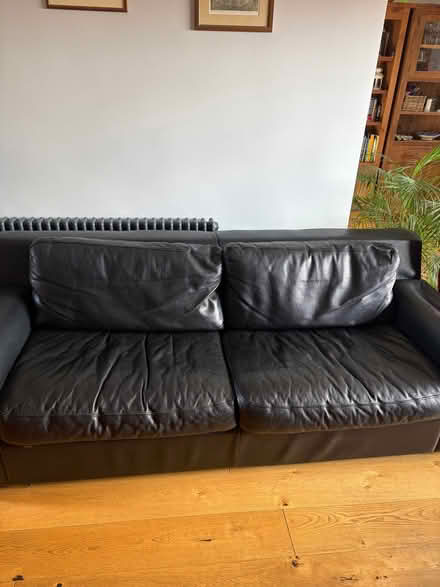 Photo of free Black sofa bed (Glenfield LE3) #1
