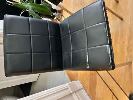Photo of free Black Faux Leather Dining Chairs (Earls Court SW5) #1