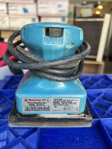 Photo of free Makita Electric Sander (Moutain View near San Antonio) #1
