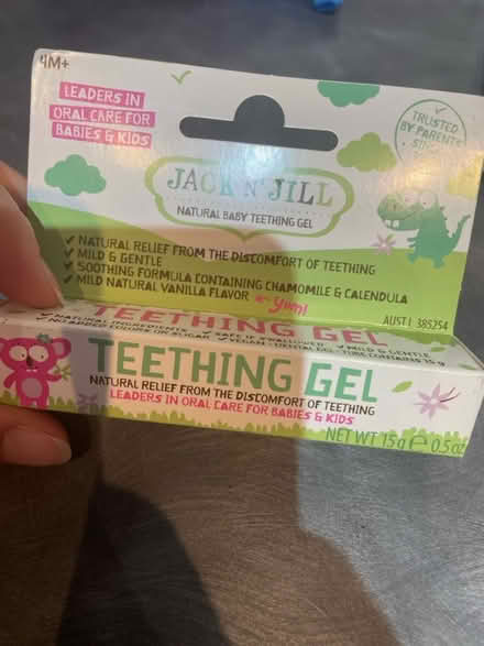 Photo of free Baby teething gel (W4) #1