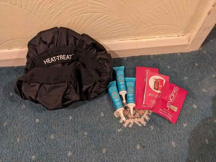 Photo of free Hair heat treatment cap and conditioning oils (Caldecott OX14) #1