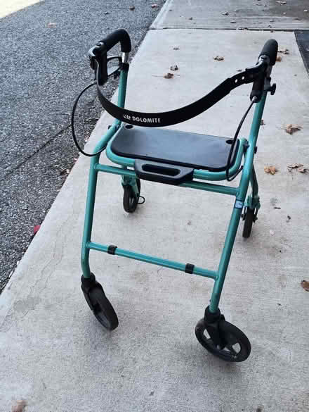 Photo of free Fold-up, metal walker (Acton) #1