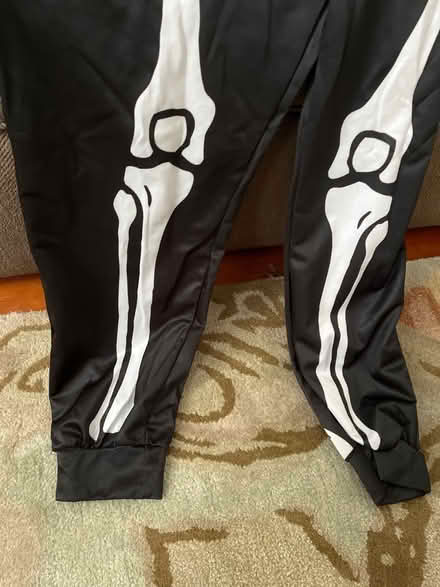 Photo of free Adult zip up skeleton costume (Downtown Mountain View) #4