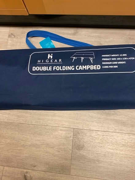 Photo of free Double folding camp bed (Ringwood BH24) #1