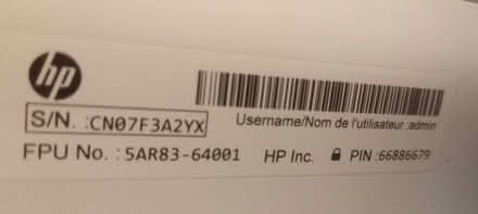 Photo of free HP Printer (Backworth NE27) #1