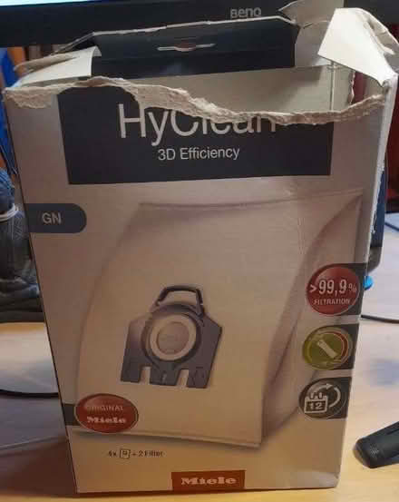 Photo of free 4 Miele Vacuum Bags (Heaton BD9) #1