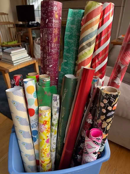 Photo of free Assorted Gift Wrap Paper (Ballard - Loyal Heights) #1
