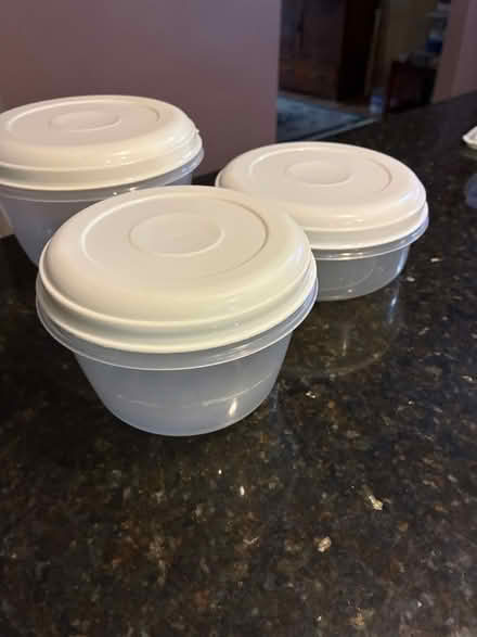 Photo of free Rubbermaid containers and soup cups (Smoky Hill Rd & Tower Rd) #4