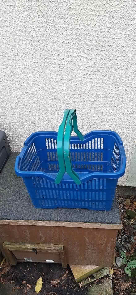 Photo of free Plastic shopping basket (Penrith CA11) #1