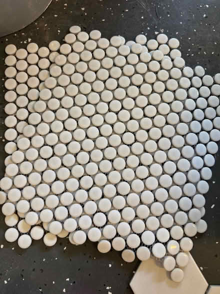Photo of free Tile, white & blue (Myakka City) #3