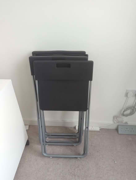 Photo of free Filing cabinet white on wheels and folding chairs (Cyprus E16) #3