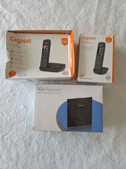 Photo of free Siemens Gigaset C570 HX and C575A Dect Phones (unused) (Kensington Gardens W2) #1