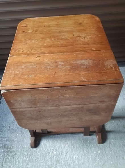 Photo of free Solid wooden gateleg drop leaf table (Byfleet KT14) #4