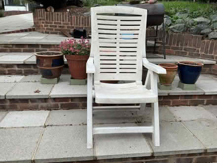 Photo of free PVC Large reclining garden chair (Sanderstead CR2) #1