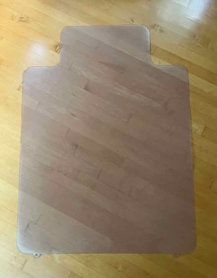 Photo of free Hard floor chair mat with lip (San Jose - Rose Garden) #1