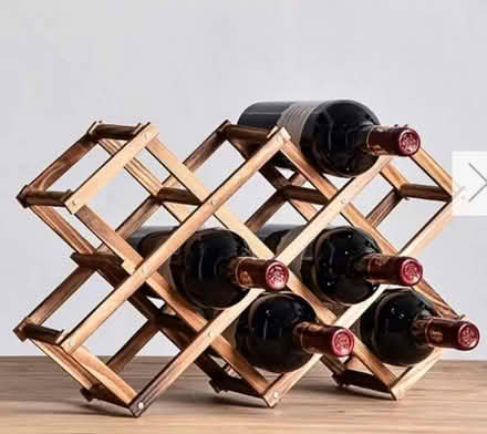 Photo of Wooden wine rack (Manchester M14) #1
