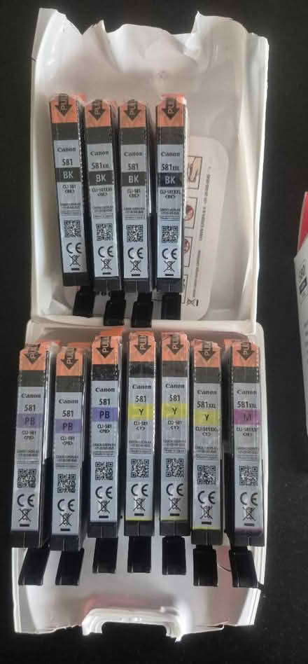 Photo of free Canon 581 / 580 toner (Hengistbury Head BH6) #1