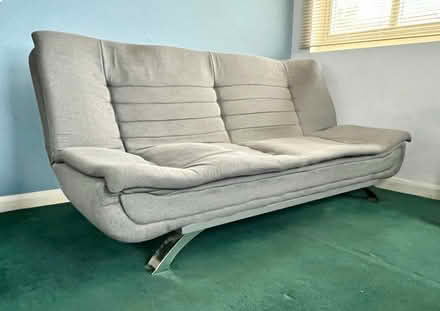 Photo of free Grey Futon Sofa Bed (Henley on Thames RG9) #1