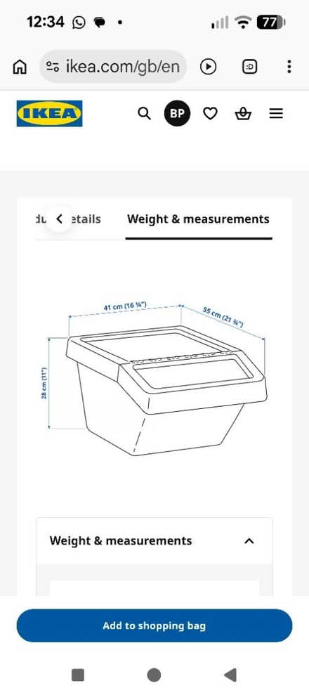 Photo of free Ikea Stacking Recycling Boxes (Northfields W5) #2